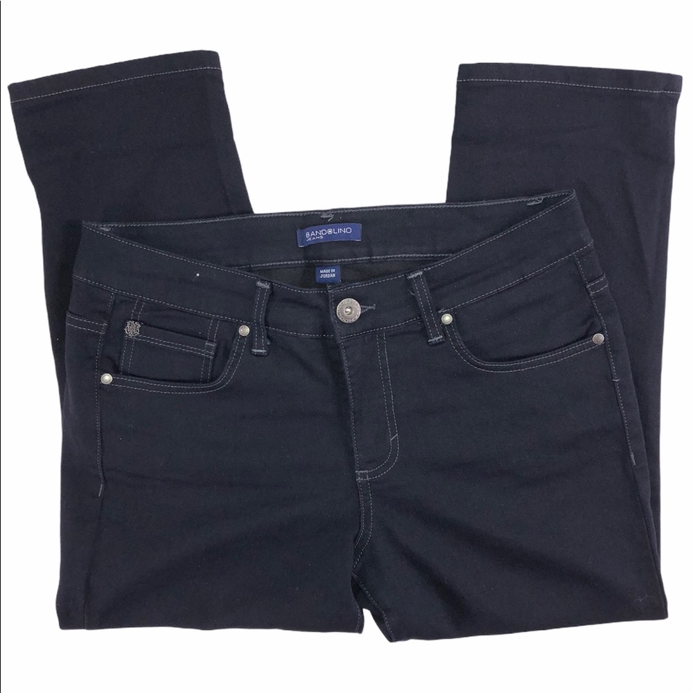 Bandolino Women’s Black Capri Jeans Size 8